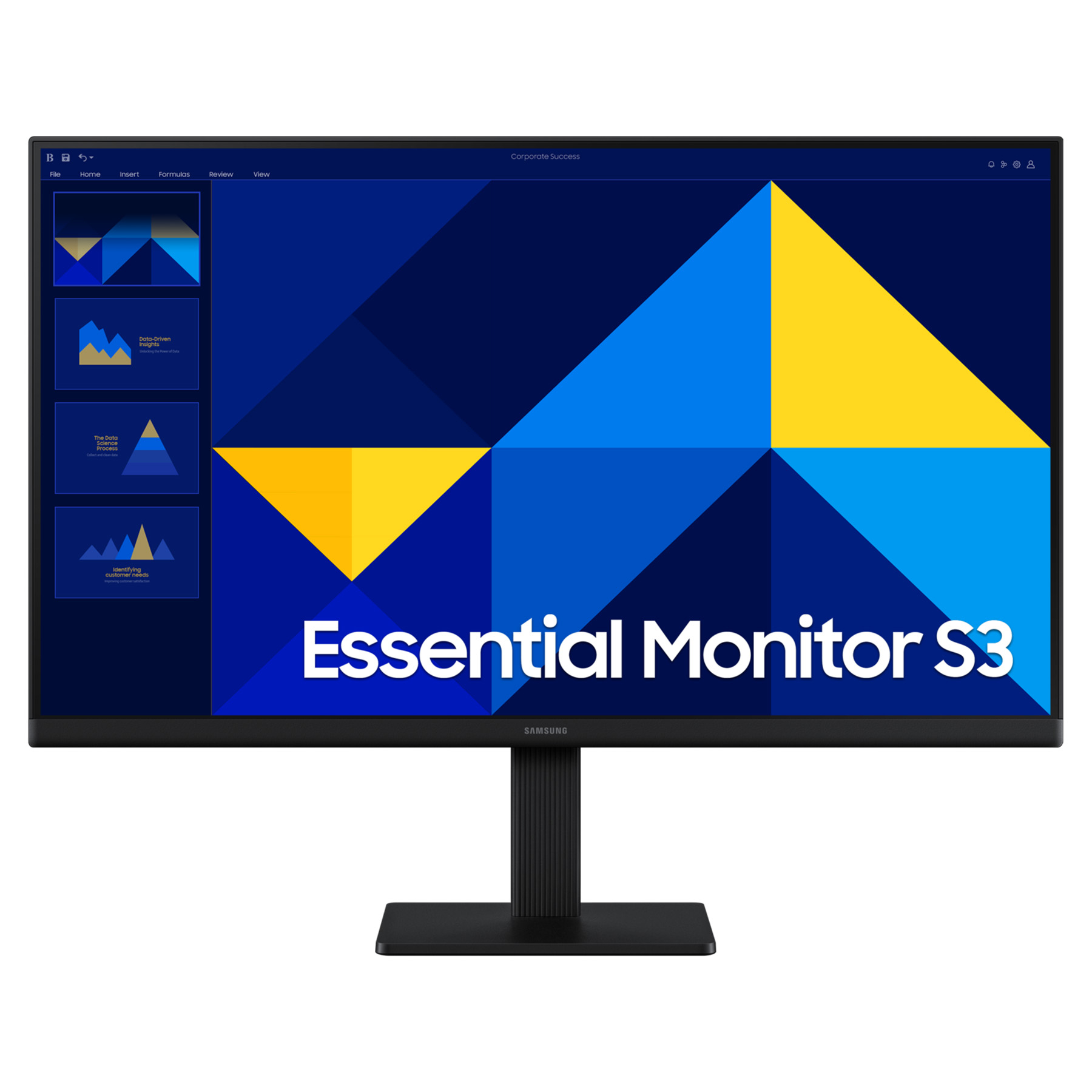 مانیتور 24 اینچ سامسونگ مدل Essential Monitor S3 S30GD LS24D300GAMXUE