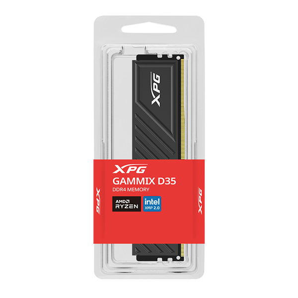 رم دسکتاپ DDR4 تک کاناله 3200 مگاهرتز CL16 ای دیتا ایکس پی جی مدل GAMMIX D35 ظرفیت 8 گیگابایت