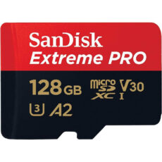 کارت حافظه microSDXC سن دیسک مدل Extreme PRO کلاس A2 استاندارد UHS-I U3 سرعت 170MBs ظرفیت 128 گیگابایت به همراه آداپتور SD