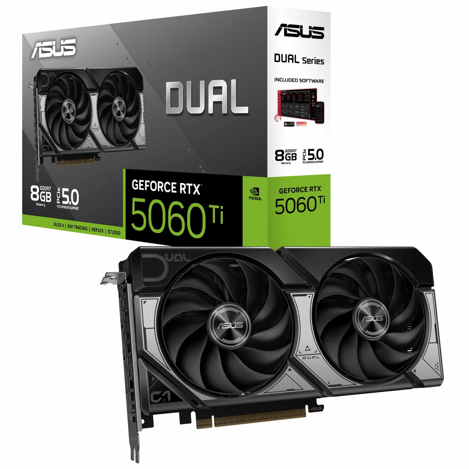 کارت گرافیک مبتنی بر NVIDIA ایسوس مدل Dual RTX 5060 Ti 8GB