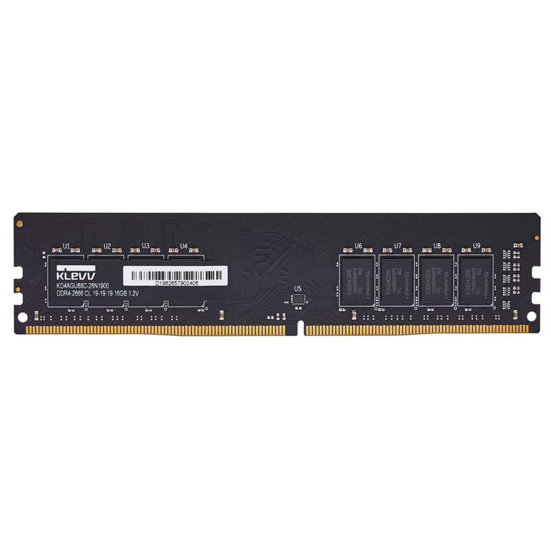 رم دسکتاپ DDR4 تک کاناله 2666 مگاهرتز CL19 کلو مدل PC4-21300 ظرفیت چهار گیگابایت