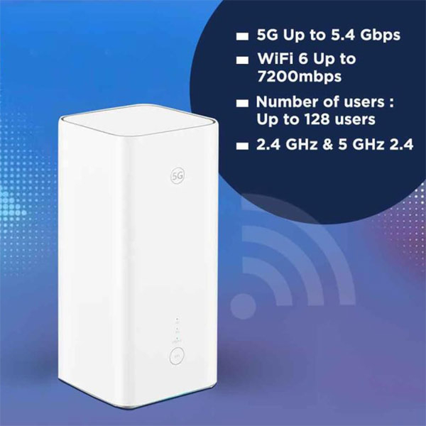مودم 5G/TD-LTE هوآوی مدل  H158-381 5G CPE PRO5