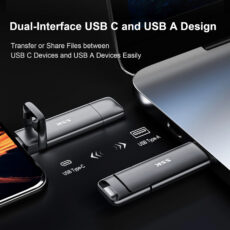 فلش مموری اس اس کا مدل SD301 PRO SSD FLASH DRIVE USB3.2 GEN2 ظرفیت 1 ترابایت