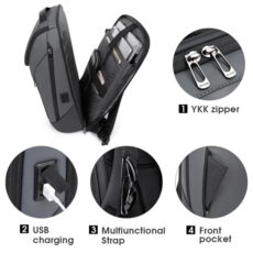 کوله پشتی لپ تاپ بنج مدل M-N2517 مناسب برای لپ تاپ تا 15.6 اینچی