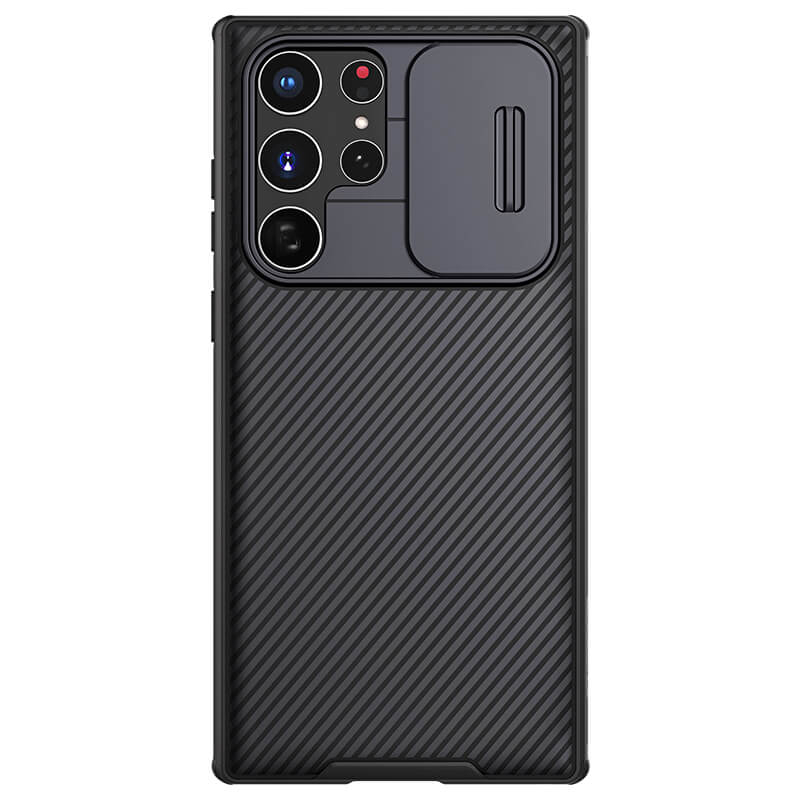 کاور نیلکین مدل CAMShIIELD PRO cover مناسب برای گوشی موبایل سامسونگ Galaxy S22 Ultra