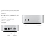 کامپیوتر کوچک اپل مدل Mac Mini MCX44 2024 LLA-M4 Pro-24GB RAM-512GB SSD