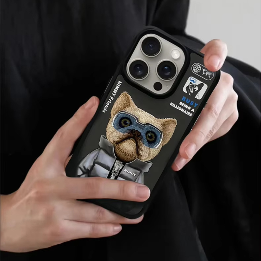 کاور نیمی مدل KM-01 مناسب برای گوشی موبایل اپل iPhone 16 pro Max