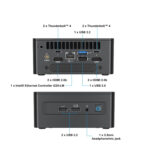 کامپیوتر کوچک اینتل مدل NUC12WSHi5 16-512