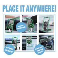 پایه نگهدارنده و شارژر بی سیم گوشی موبایل مدل MAGNETIC CHARGING