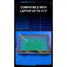 پایه خنک کننده لپ تاپ مدل F15 - RGB