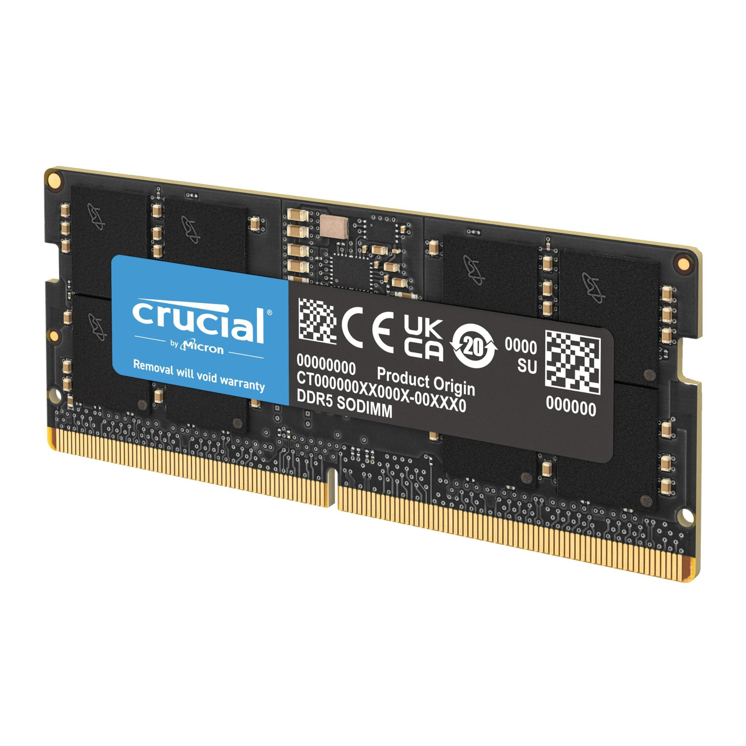 رم دسکتاپ DDR5 تک کاناله 4800 مگاهرتز CL40 کروشیال مدل CT8 ظرفیت 8 گیگابایت
