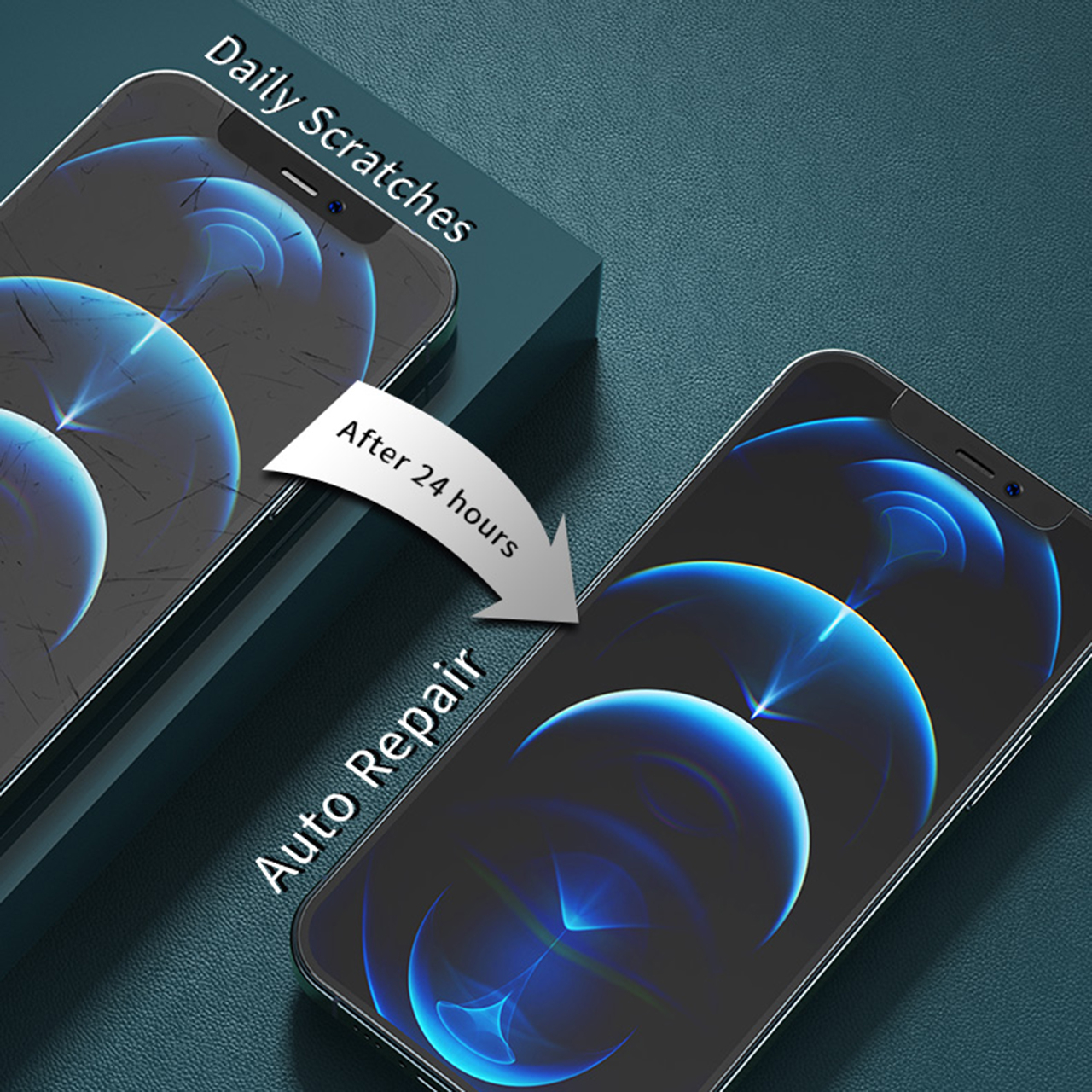 محافظ صفحه نمایش آنتی بلو راک اسپیس کد BLU مناسب برای گوشی موبایل ویوو X Fold 2