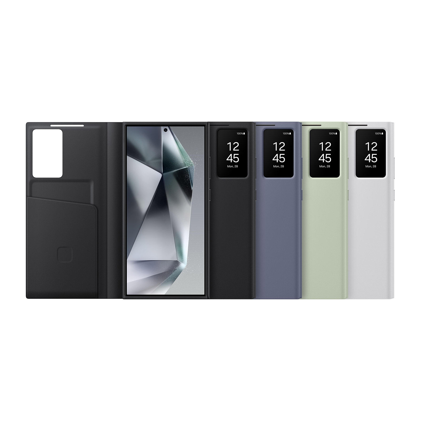 کیف کلاسوری بادیگارد مدل  S-View Cover  مناسب برای گوشی موبایل سامسونگ Galaxy S24 Ultra