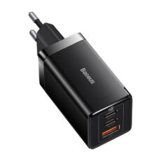شارژر دیواری 65 وات باسئوس مدل GaN5 Pro Fast Charger به همراه کابل USB-C