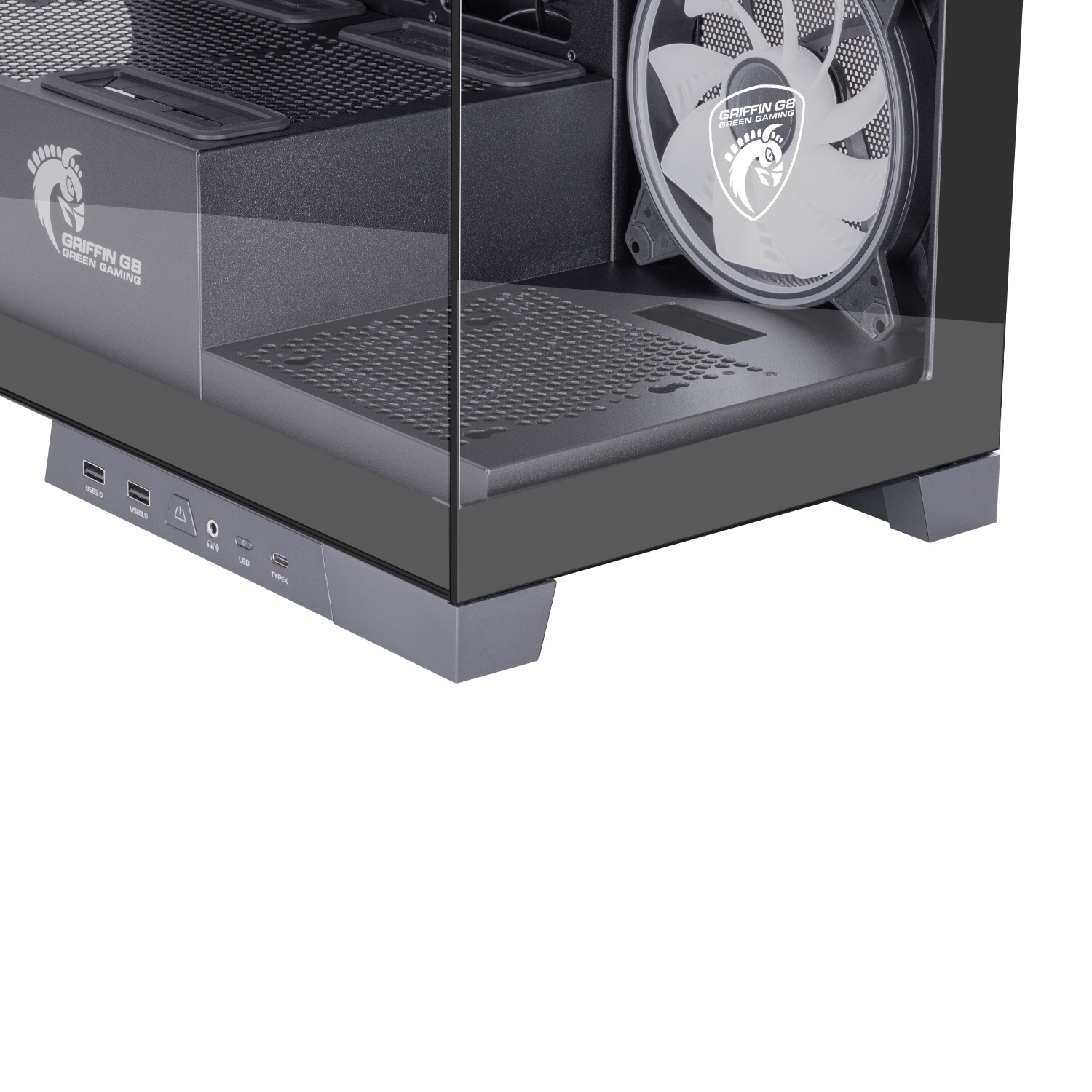 کیس کامپیوتر گرین مدل GRIFFIN G8