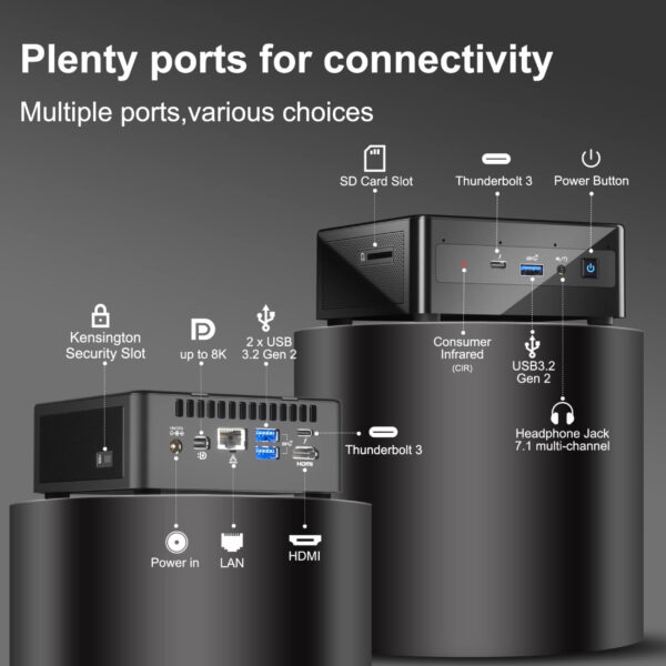 کامپیوتر کوچک اینتل مدل NUC11PAHi70Z-16-1