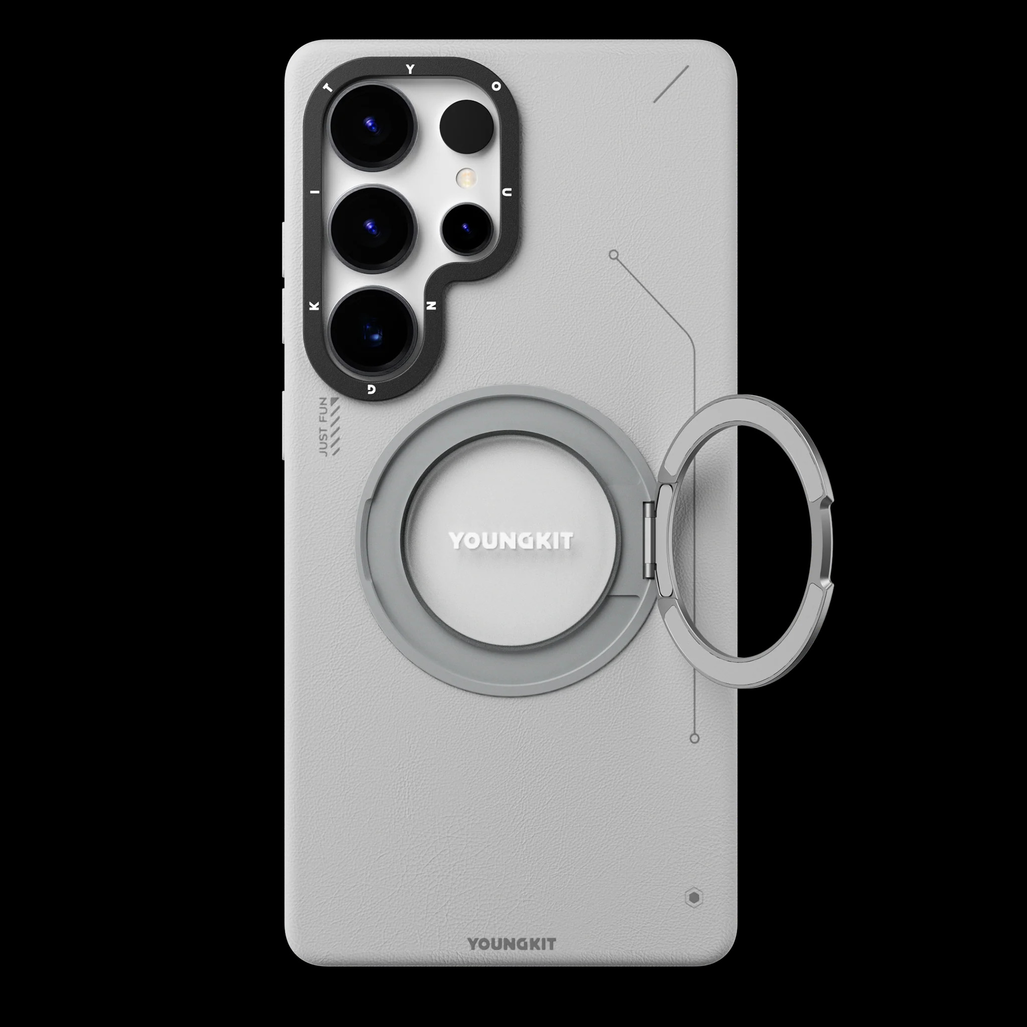 کاور یانگ کیت مدل Leather 360 مناسب برای گوشی سامسونگ Galaxy S25Ultra