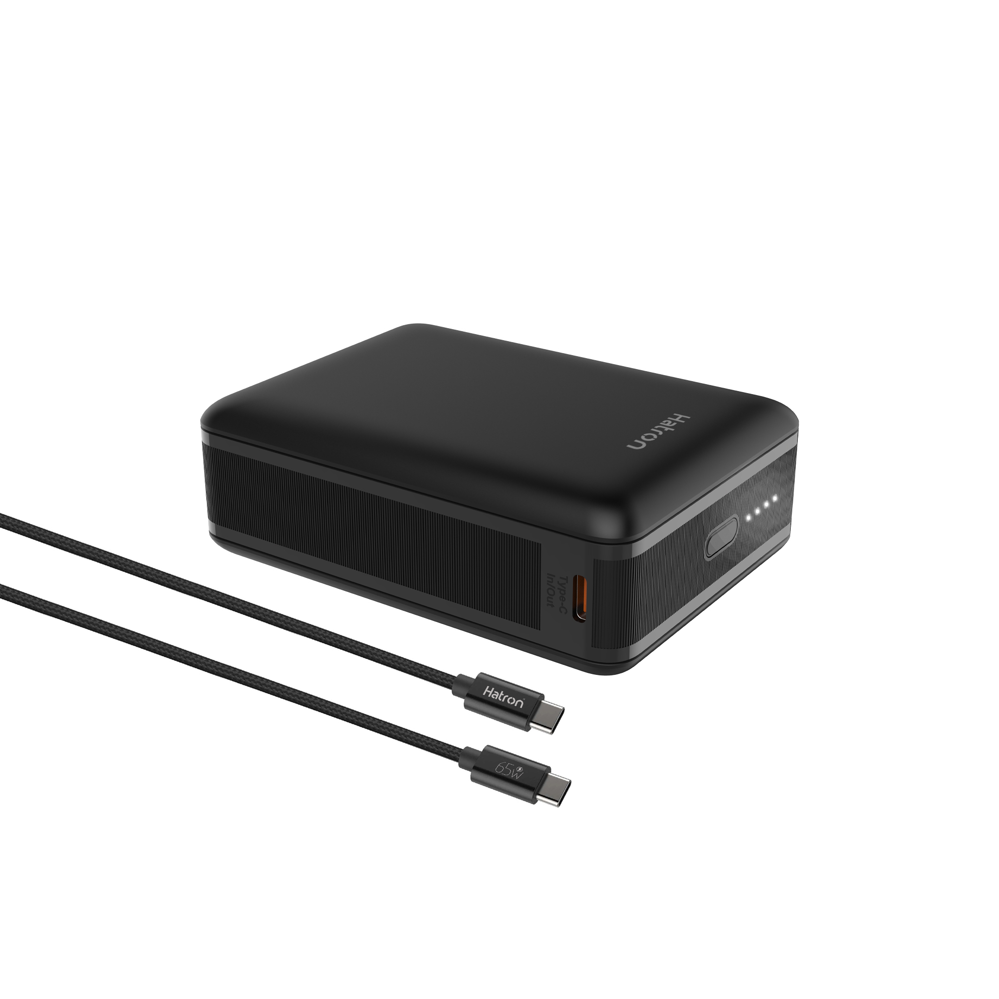 پاوربانک هترون مدل HPB2060ME ظرفیت 20000 میلی آمپر ساعت