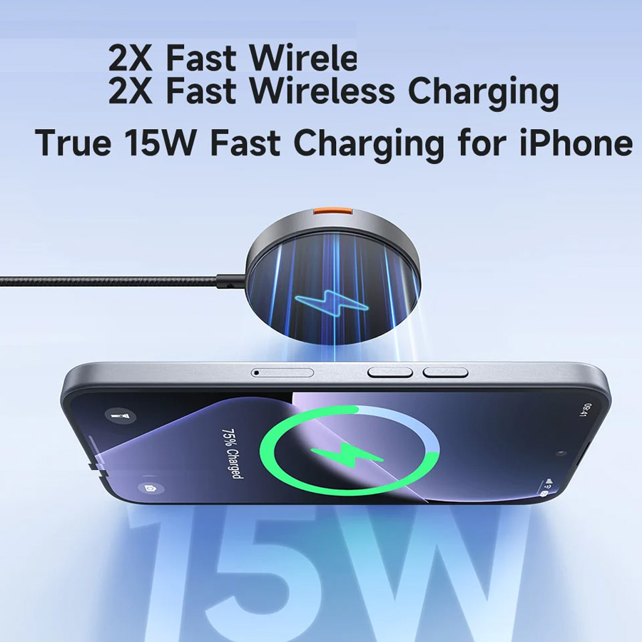 شارژر بی سیم 15 وات مک دودو مدل CH-550