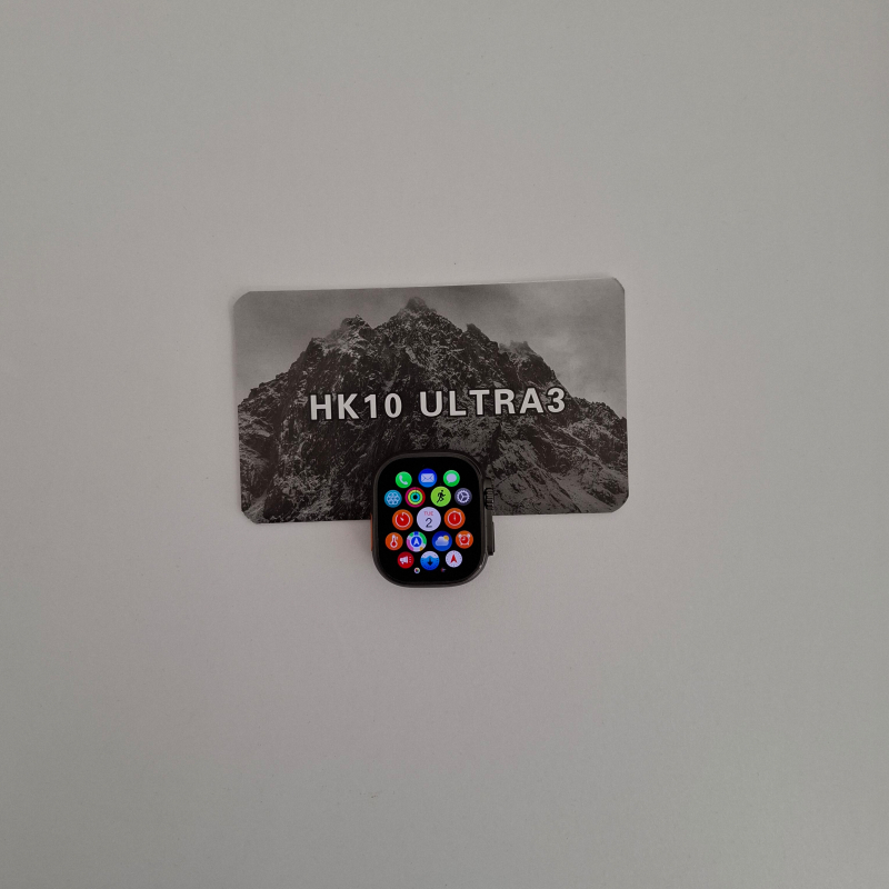 ساعت هوشمند ویرفیت مدل HK10 ultra3، سایز۴۹، دارای قابلیت های کنترل موسیقی، شمارنده ضربان قلب، گام شمار، قابلیت مکالمه مستقیم، پشتیبانی از زبان فارسی، بند سیلیکون