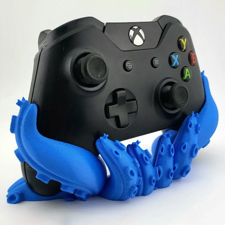 پایه شارژر دسته بازی مدل دسته xbox طرح اختاپوس