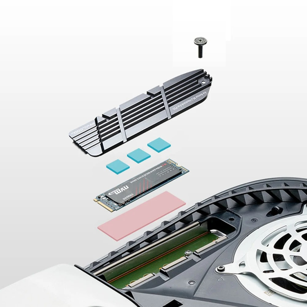 خنک کننده پلی استیشن 5 مدل m2 ssd ICEARMOR PS5