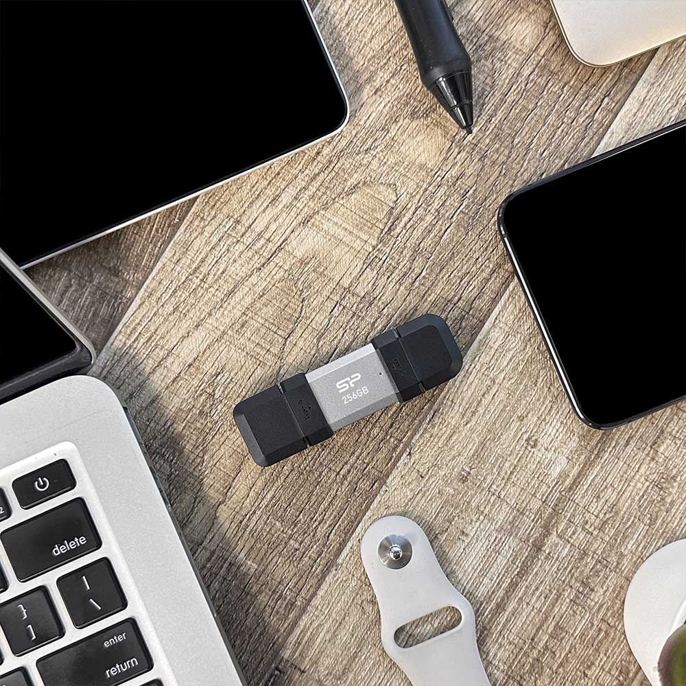 فلش مموری USB3.2 سیلیکون پاور مدل C51 ظرفیت 128 گیگابایت