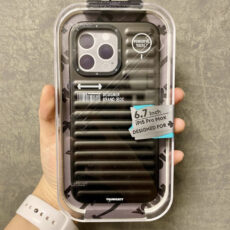 کاور یانگ کیت مدل پافر رنگ تیتانیوم مناسب برای گوشی موبایل اپل iphone 15promax