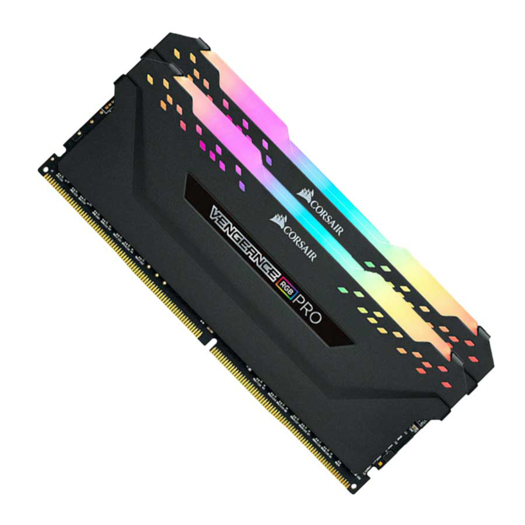 رم دسکتاپ DDR4 دو کاناله 3200 مگاهرتز CL16 کورسیر مدل VENGEANCE RGB PRO ظرفیت 16 گیگابایت
