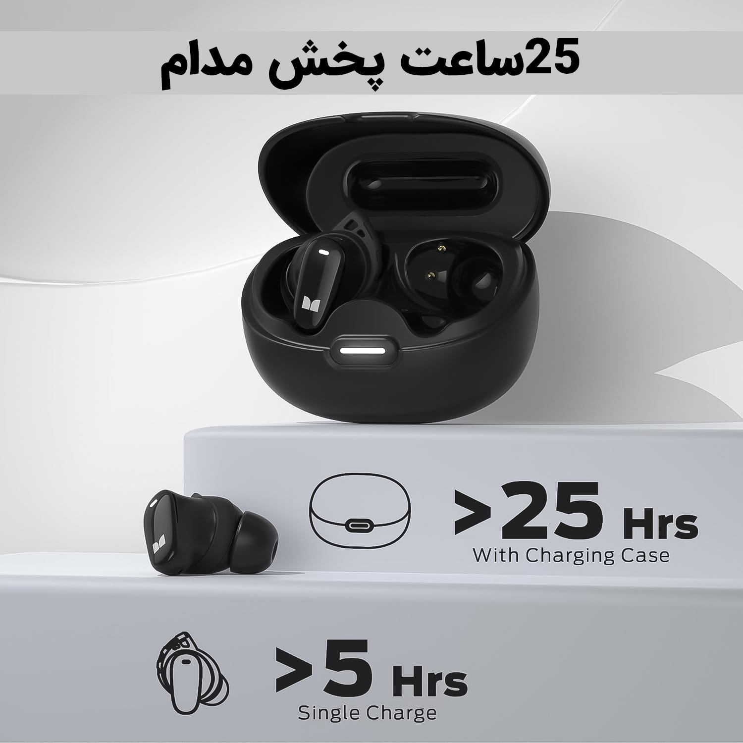 هدفون بلوتوثی مانستر مدل N-Lite 206