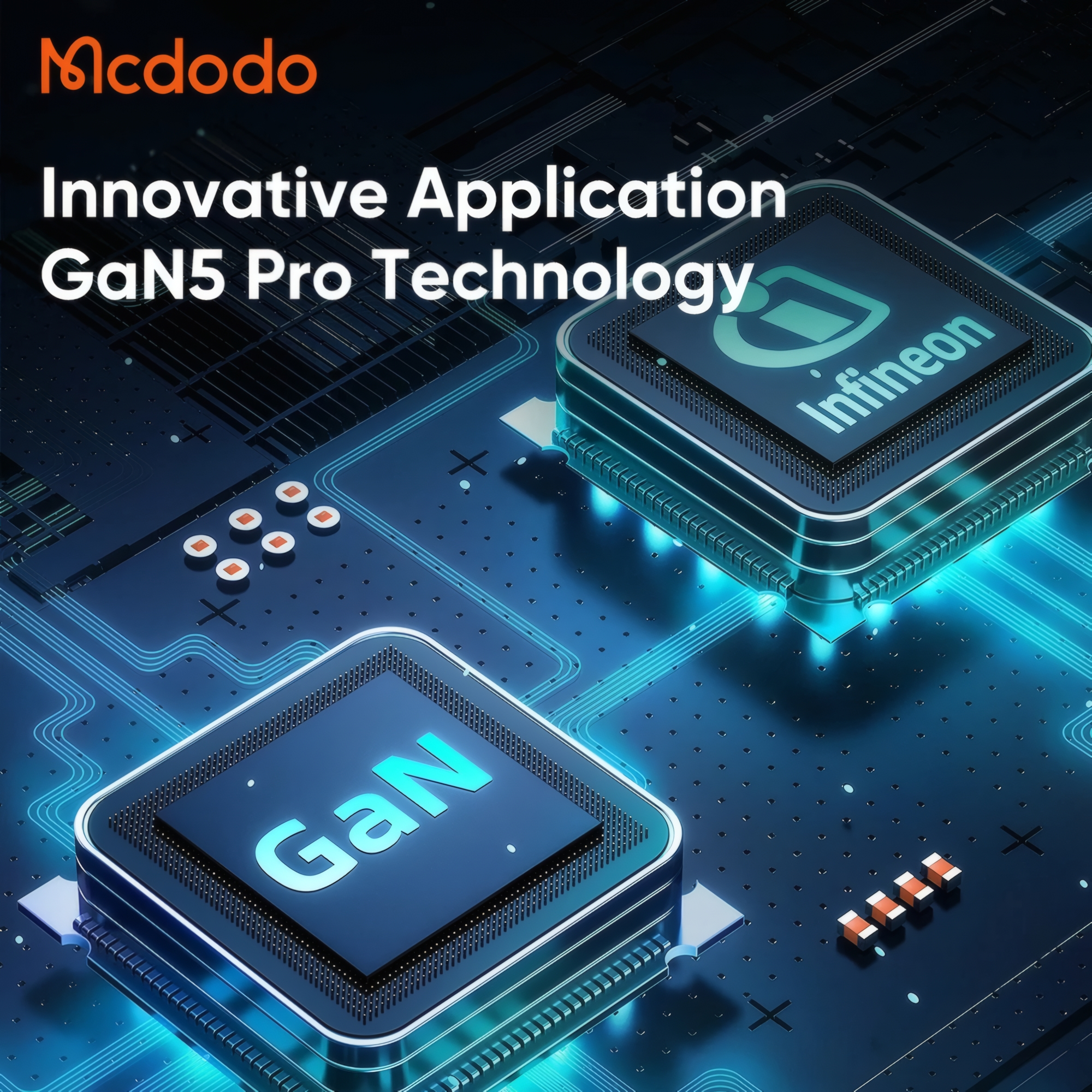 شارژر دیواری 140 وات مک دودو مدل CH-2913 به همراه کابل USB-C