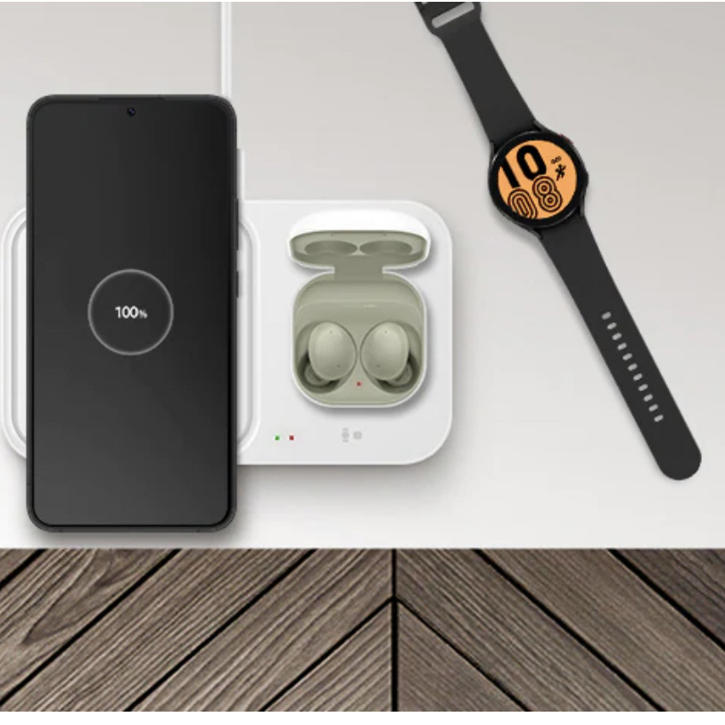 شارژر بی سیم سامسونگ مدل EP-P5400 به همراه شارژر 25وات