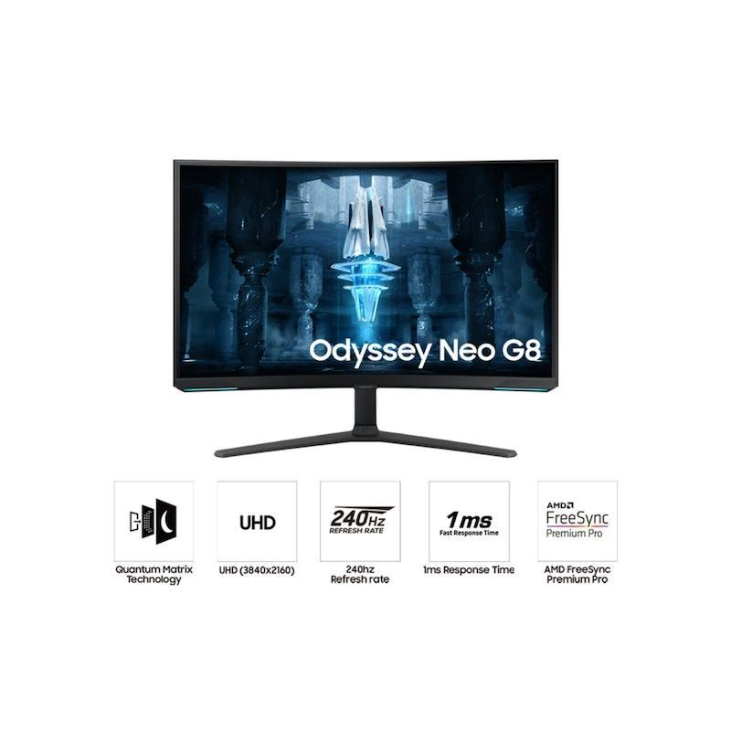مانیتور مخصوص بازی سامسونگ مدل LS32BG850 سایز 32 اینچ