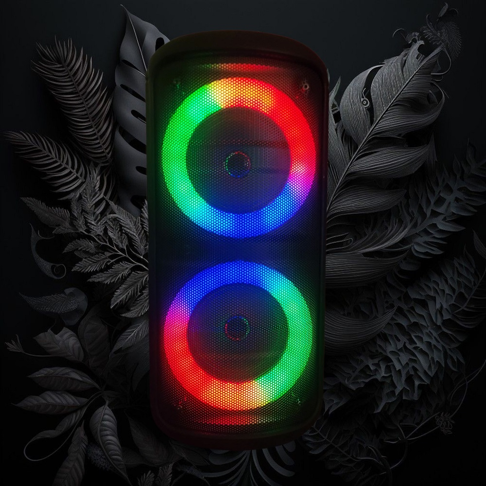 اسپیکر بلوتوثی قابل حمل مدل RGB LIGHT