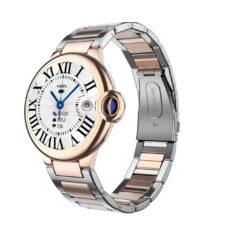 ساعت هوشمند مدل ساعت هوشمند مدل AW28 دارای قابلیت های صفحه نمایش رنگی، صفحه نمایش لمسی، کنترل موسیقی (Music Player)، کنترل سطح اکسیژن خون، قابلیت مکالمه از طریق بلوتوث، قابلیت تغییر طرح ساعت، بند فلز