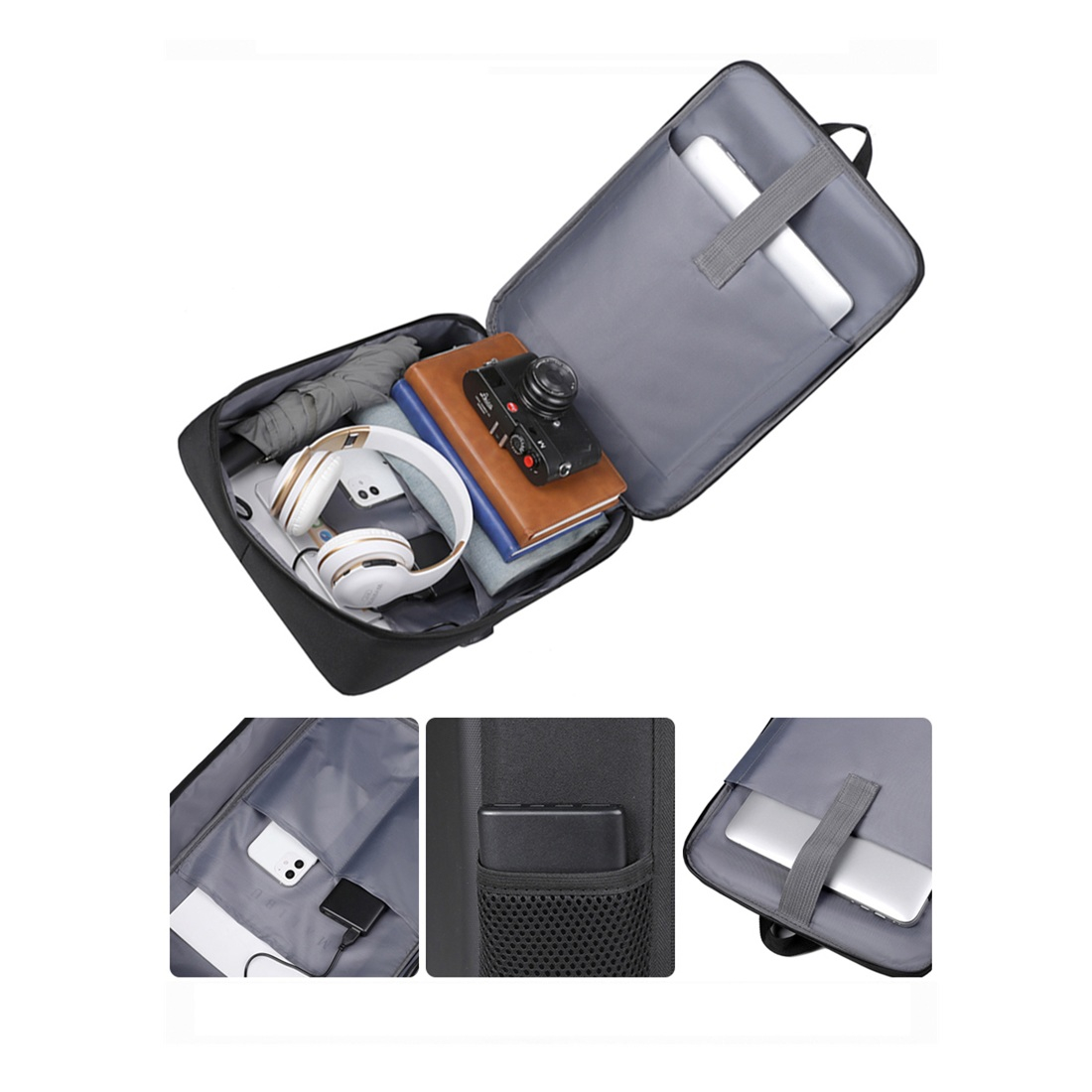 کوله پشتی لپ تاپ ویگو مدل WEGO-2301 مناسب برای لپ تاپ تا 15.6 اینچی