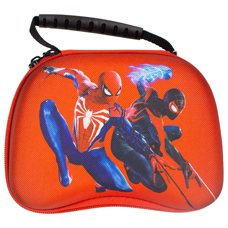 دسته بازی پلی استیشن 4 پلی ایکس مدل SPIDER MAN به همراه کیف و سیم شارژر و روکش آنالوگ و جاسوییچی