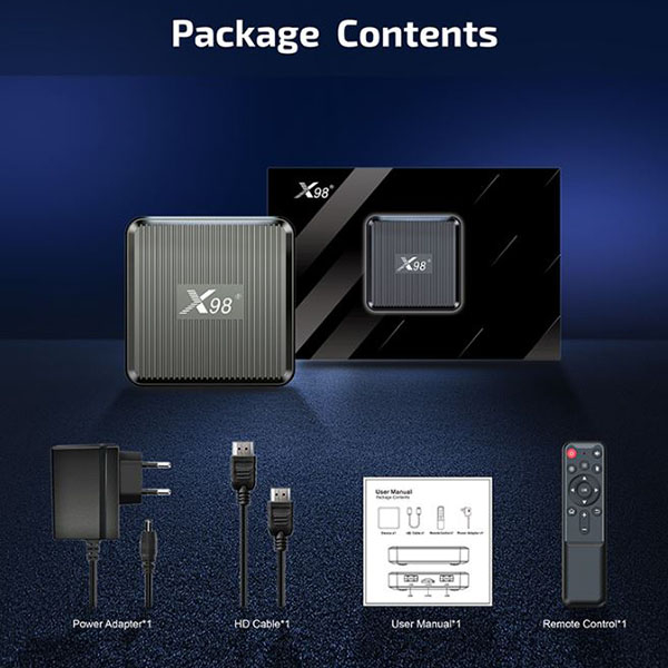 اندروید باکس مدل X98Q 2-16