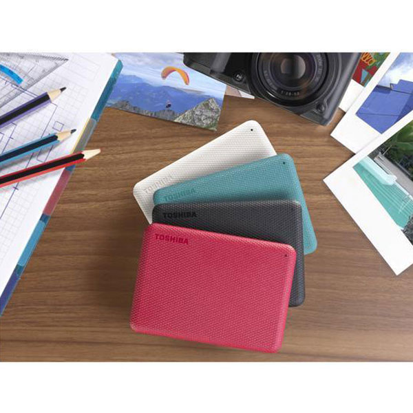 هارد اکسترنال توشیبا مدل Canvio Advance ظرفیت چهار ترابایت دارای رابط USB Type-A 3.0