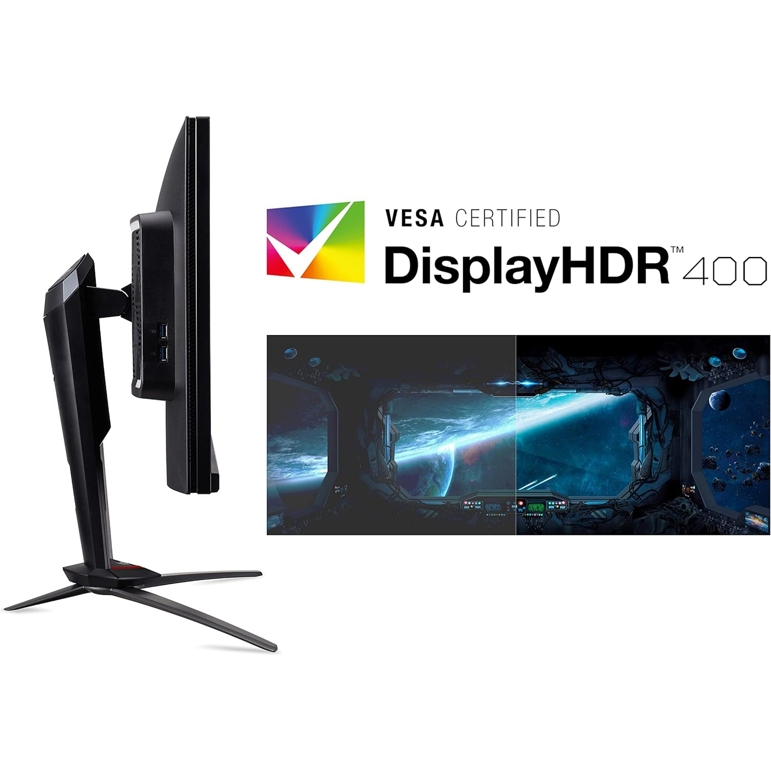 مانیتور مخصوص بازی ایسر مدل Predator XB273UN سایز 27 اینچ