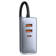 شارژر فندکی 120 وات بیسوس مدل CCBX-120C2X