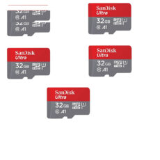 کارت حافظه microSDXC سن دیسک مدل Ultra A1 کلاس 10 استاندارد UHS-I سرعت 120MBps ظرفیت 32 گیگابایت بسته 5 عددی