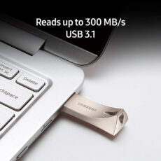 فلش مموری سامسونگ مدل BAR Plus USB 3.1  ظرفیت 128 گیگابایت