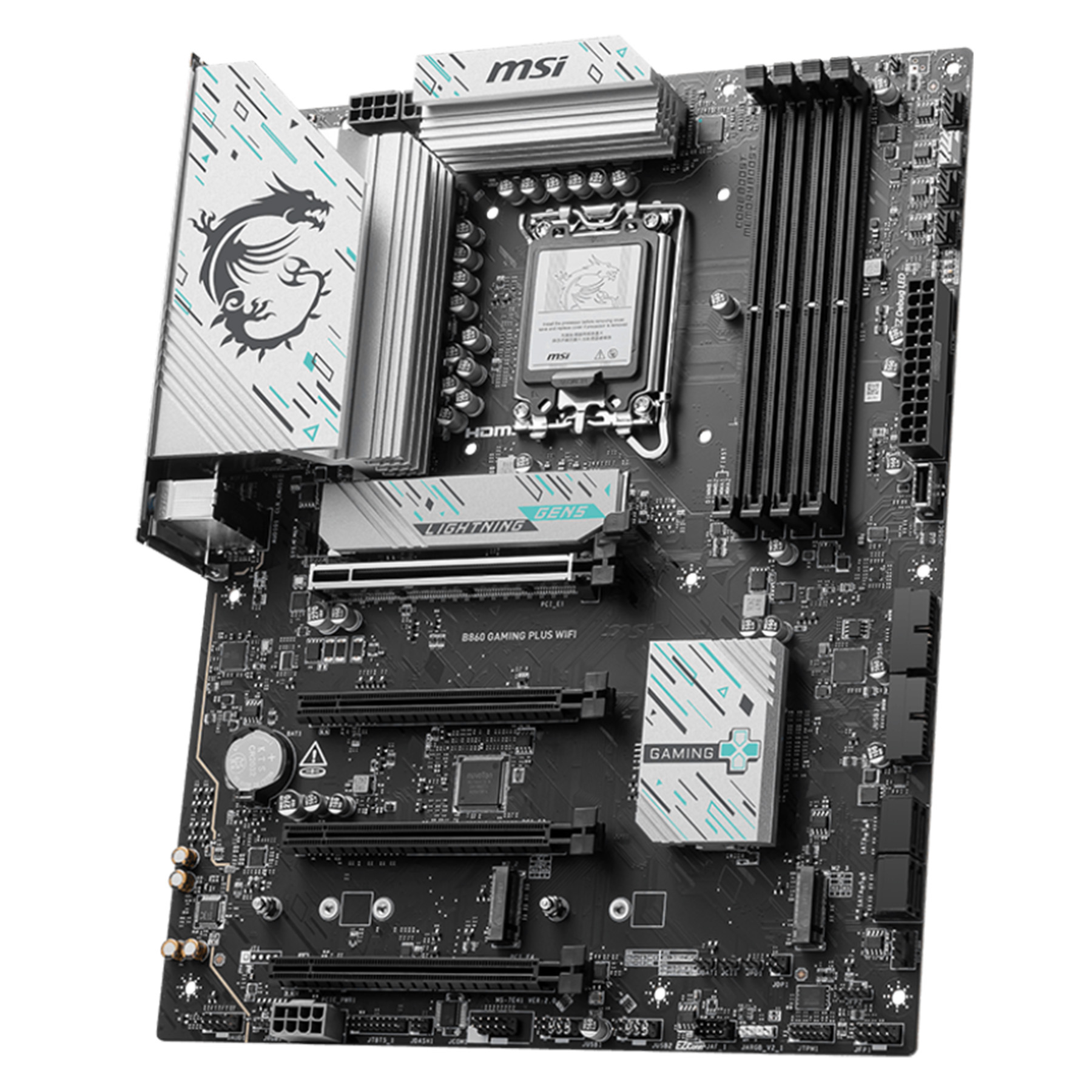 مادربرد ام اس آی مدل B860 GAMING PLUS WIFI