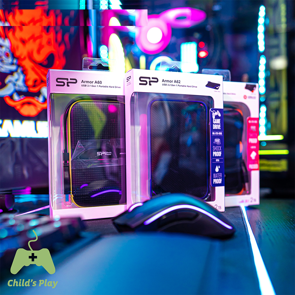 هارد اکسترنال سیلیکون پاور مدل A62 Game Drive ظرفیت یک ترابایت