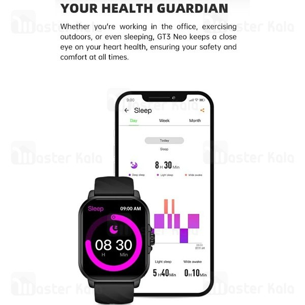 ساعت هوشمند بلک شارک مدل GT3 Neo