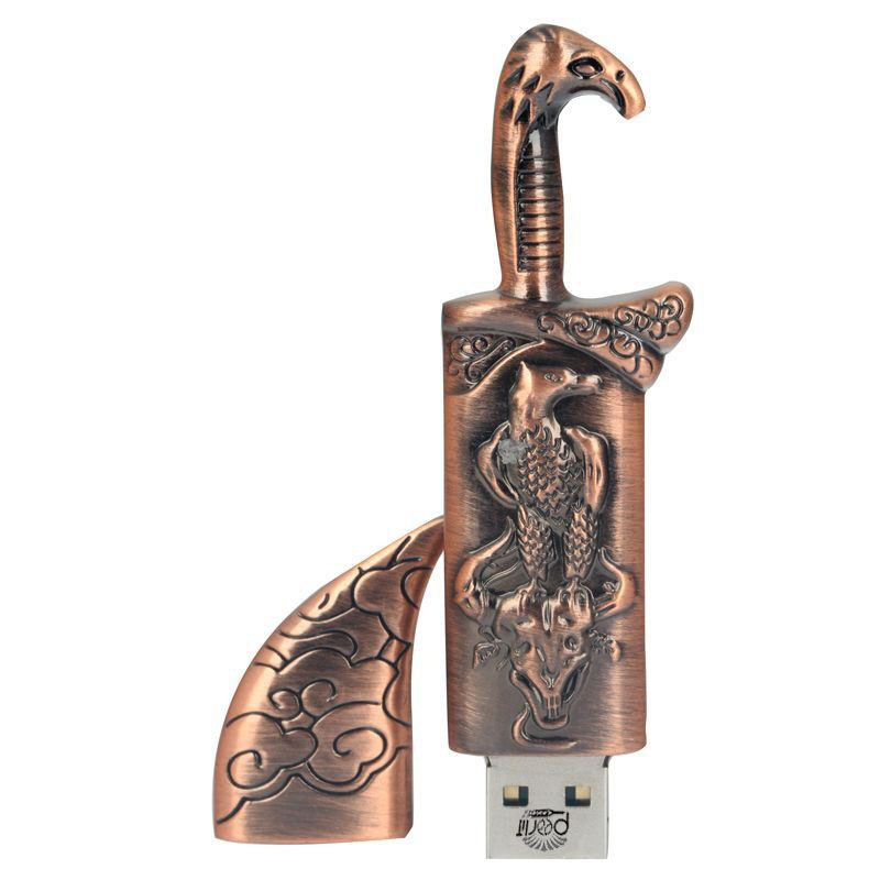 فلش مموری پرلیت یو اس بی طرح خنجر مدل W-69-U3 ظرفیت 128 گیگابایت