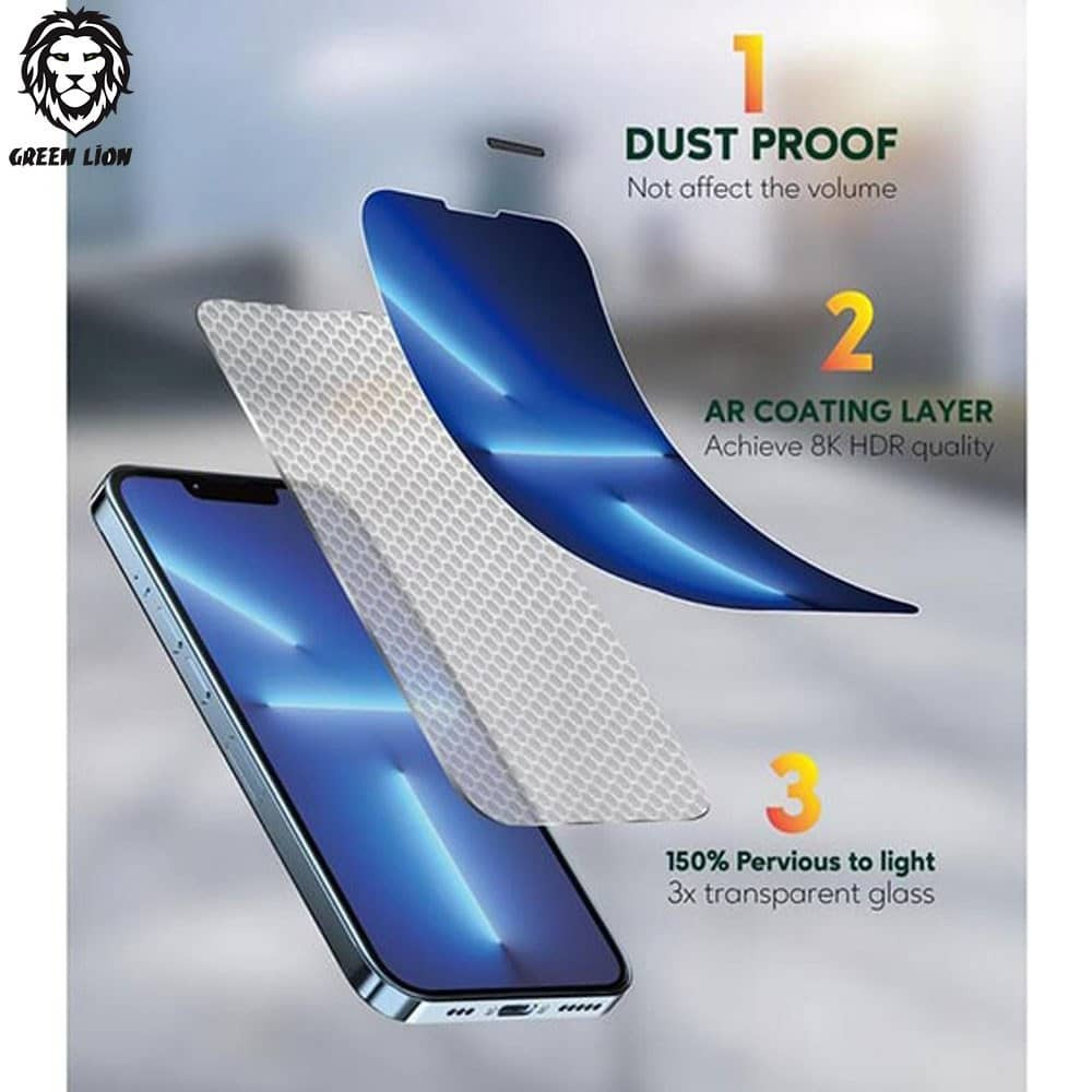محافظ صفحه نمایش گرین لاین مدل Anti Reflective مناسب برای گوشی موبایل اپل iPhone 13 Pro Max/14 Plus
