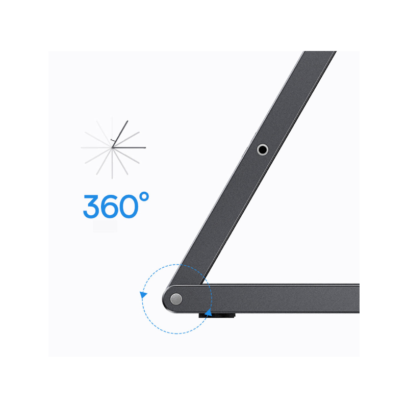 پایه نگهدارنده گوشی موبایل و تبلت بیسوس مدل Foldable Metal Desktop Holder LUKP000013