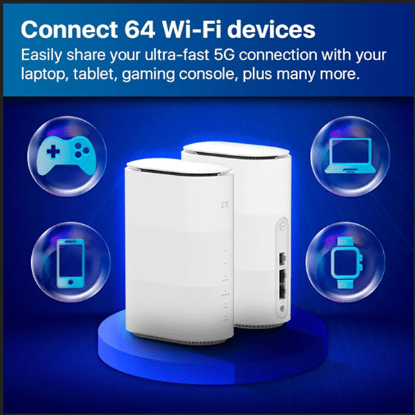 مودم 4G/5G زد تی ای مدل MC801